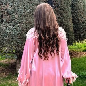Blush Pink Fantasy Abaya