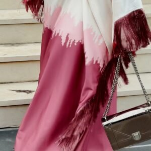 Ombre Rosé Abaya